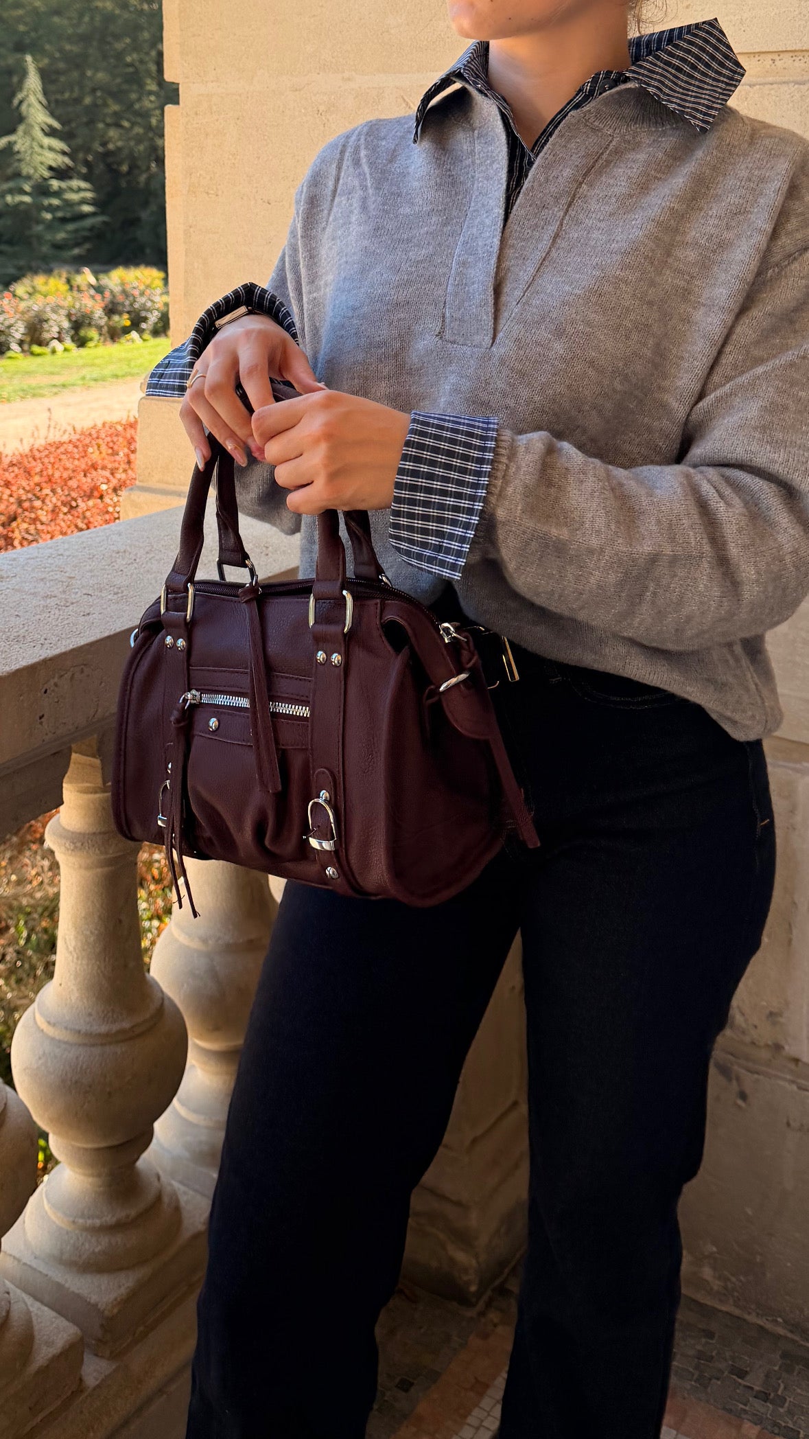 Sac bordeaux Isys