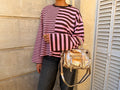 T-SHIRT MARINIÈRE MANCHES LONGUES