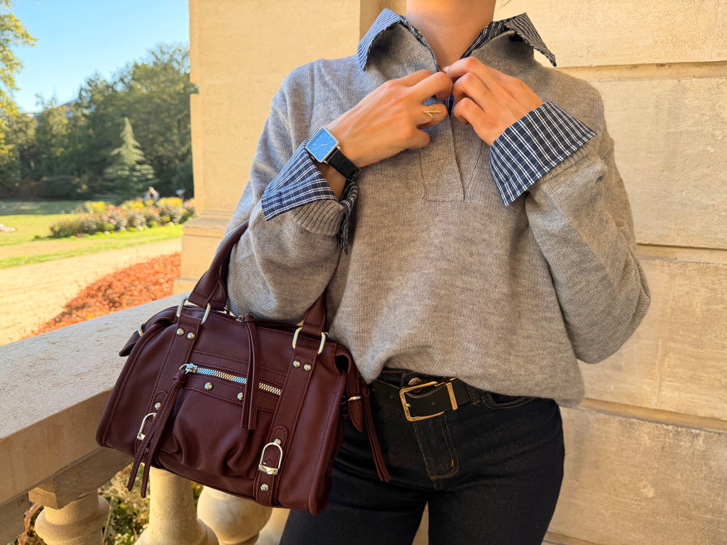 Pull Sunday - Pull à col chemise