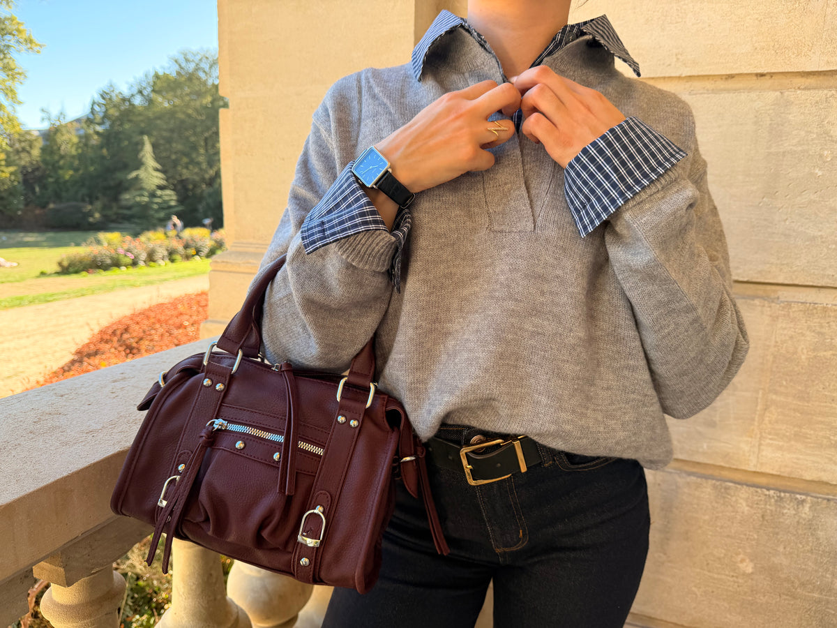 Pull Sunday - Pull à col chemise